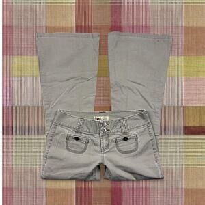 Vintage 2000’s LEI Lowrise Flare Tan Pants